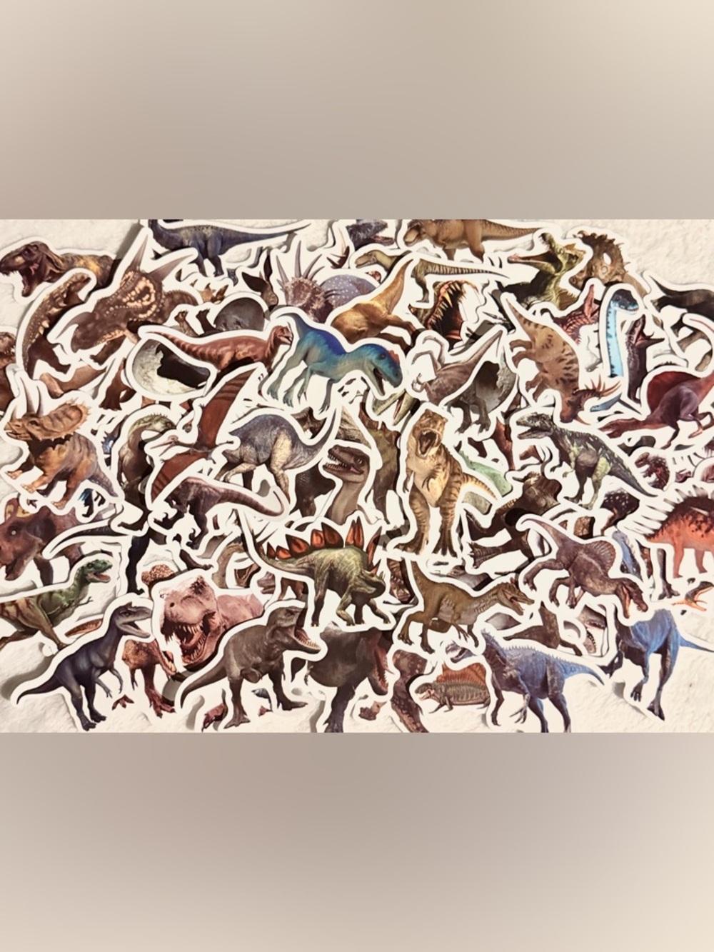 💜 Set of 30 Random Dinosaur Stickers